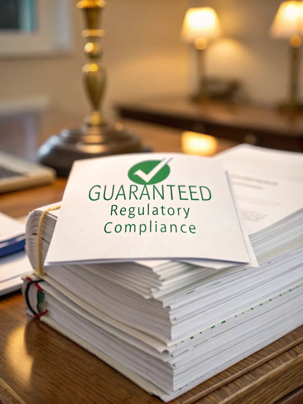 An image of regulatory documents and compliance certifications, highlighting the importance of regulatory compliance support for vape brands.